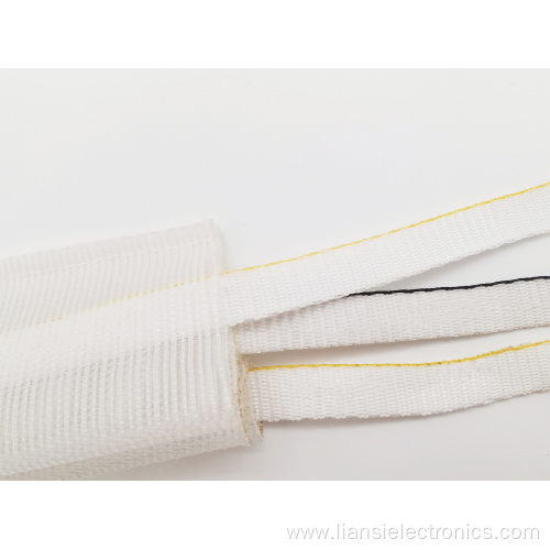 optical Fiberglass Braided Fireproof Sleeve